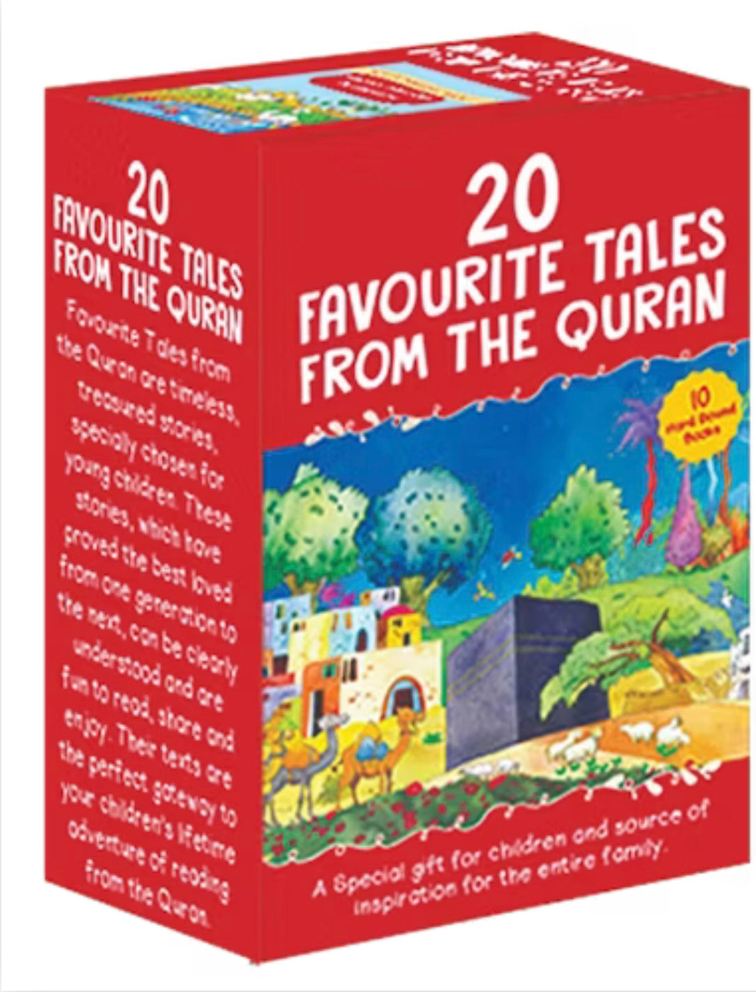 20 FAVOURITE TALES FROM THE QURAN GIFT BOX (10 HB BOOKS) – IMAAN Shop