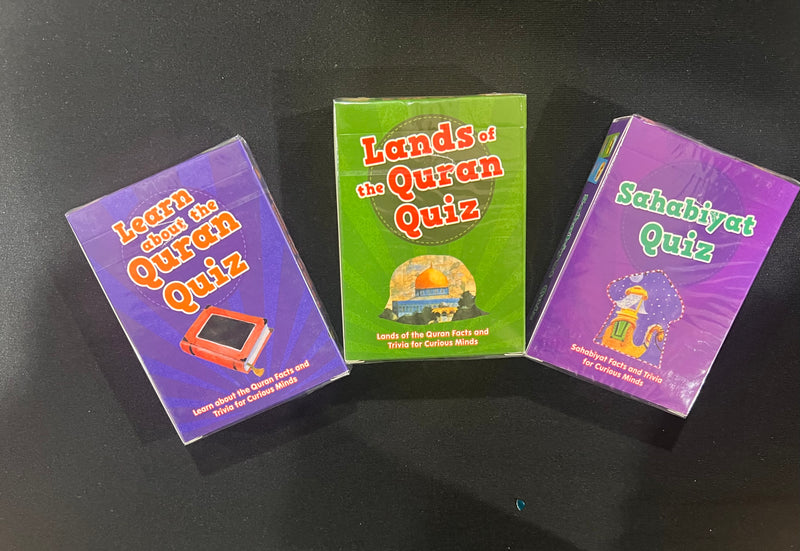 Islamic Themed Quiz Cards 100% Knowledge 100% Fun - NEW EDITION LAUNCH