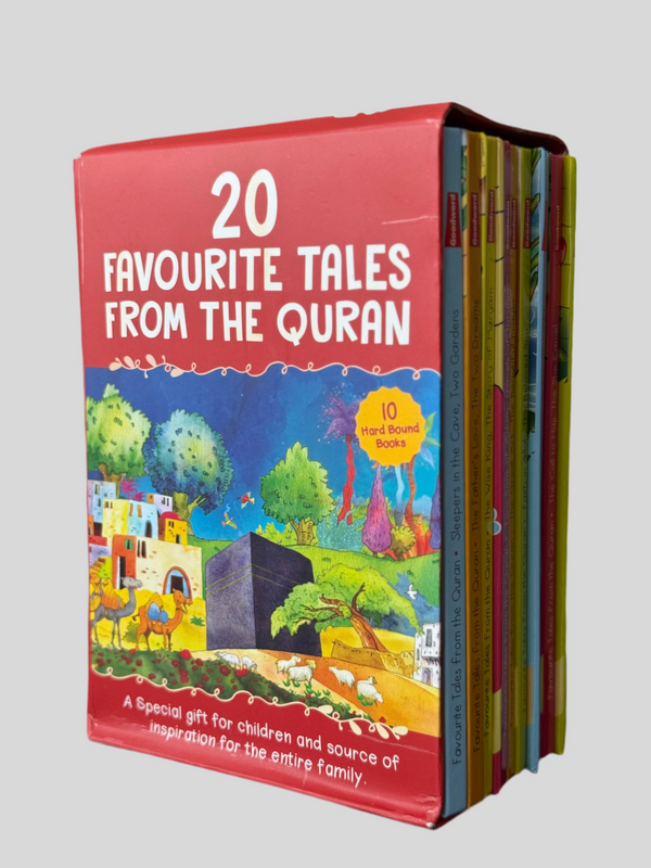 20 FAVOURITE TALES FROM THE QURAN GIFT BOX (10 HB BOOKS)