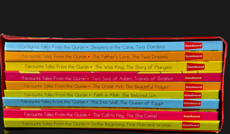 20 FAVOURITE TALES FROM THE QURAN GIFT BOX (10 HB BOOKS)