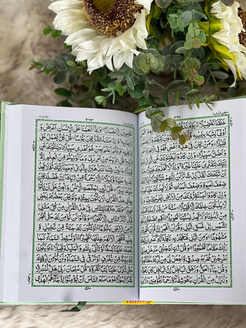 Medium Quran with Indo-Pak Script (16 Lines)