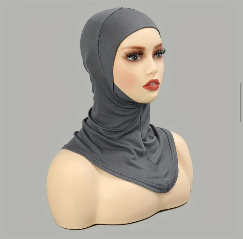 Elastic beanie hijab