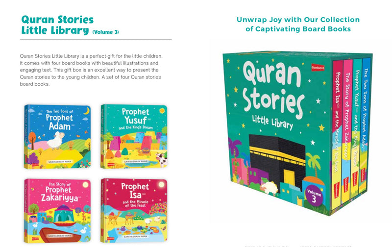 Quran stories - Little Library - Volume 3