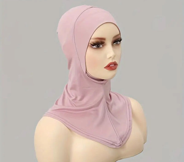 Elastic beanie hijab