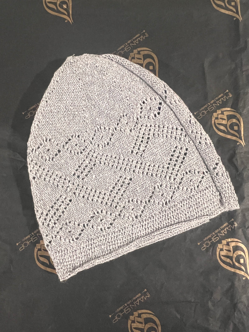 Islamic Muslim Knitting Kufi Topi Prayer Hat Crochet