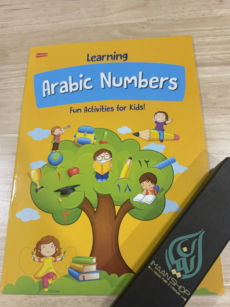 Arabic Numbers Writing book (Fun Activities for Kids!)