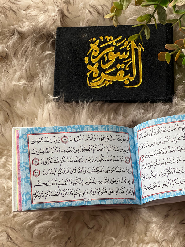 Surah Baqarah with Velvet Cover - Gift Edition