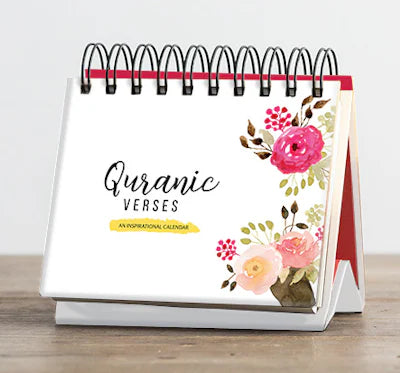 QURANIC VERSES - AN INSPIRATIONAL CALENDAR with Gift box