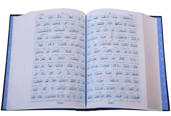 Noble Quran - Word to Word (Urdu) - Maane Al Quran Al Kareem Lafz Ba Lafz urdu Tarjuma