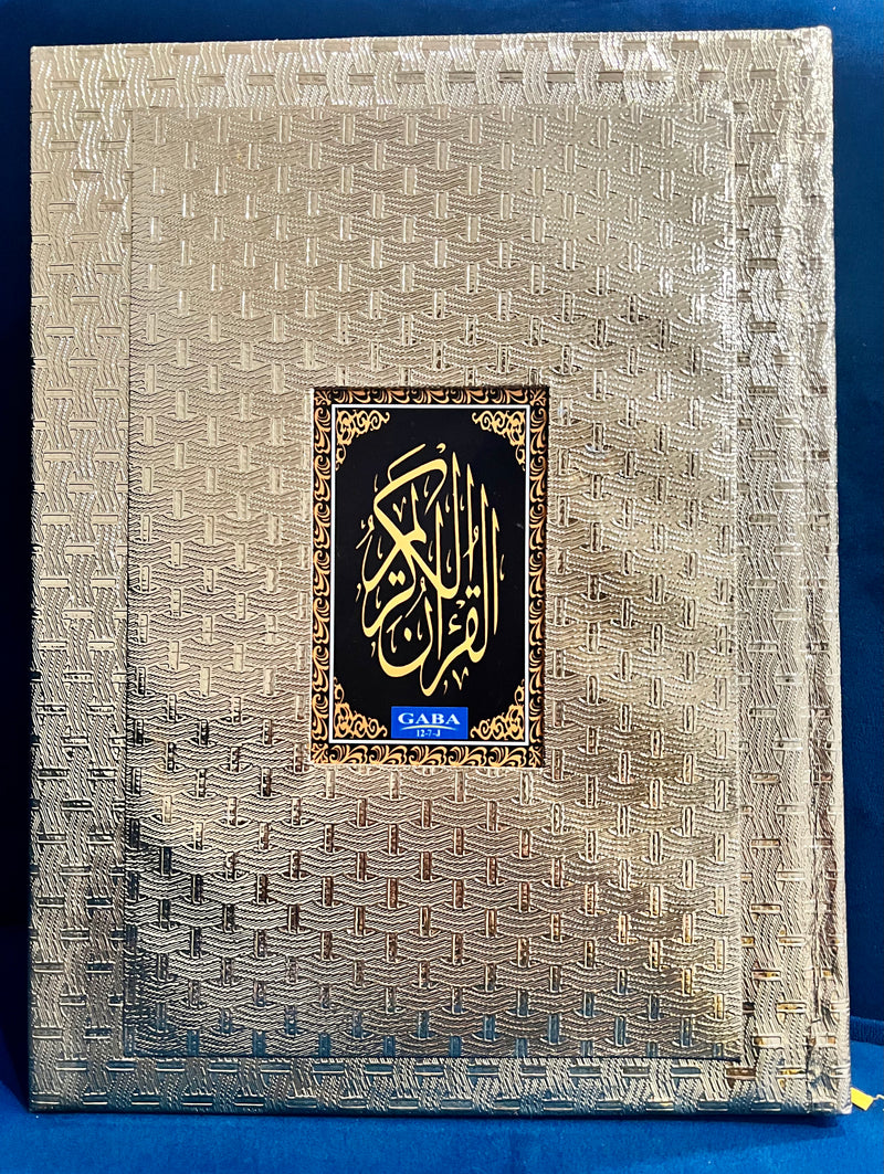 Large Indo-Pak Quran with Translation and Golden Binding
