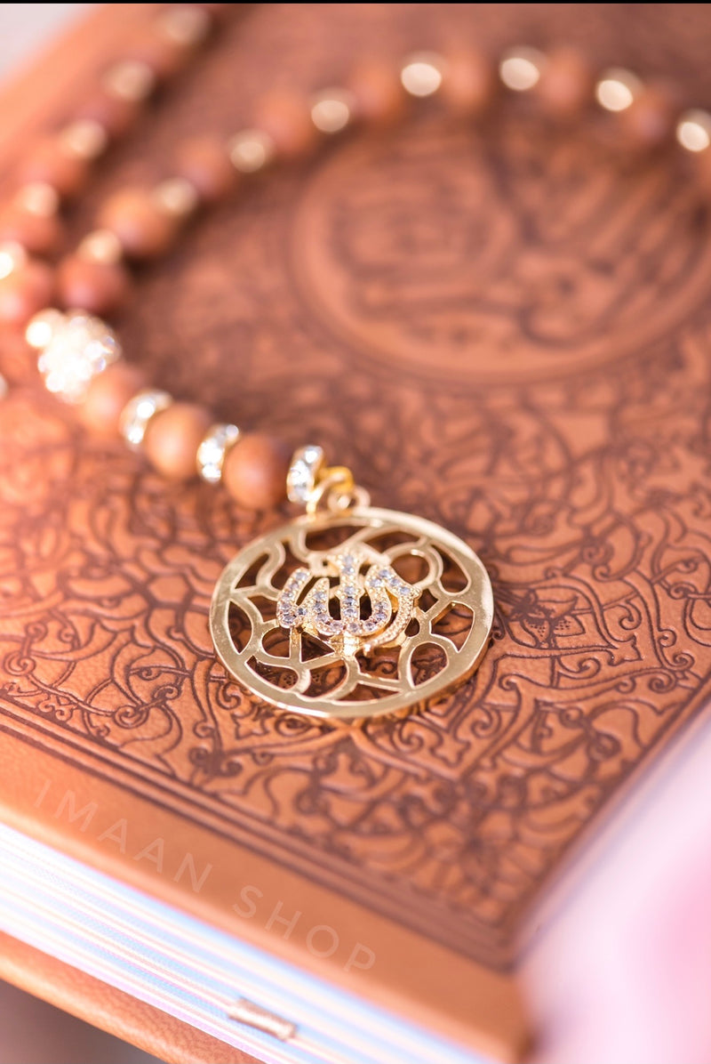 Bundle # 5 | Only Arabic Large Quran + Matching Tasbih | 33 Beads