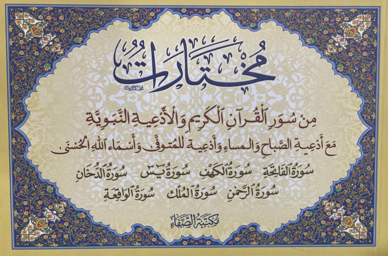 Recommended surahs of Holy Quran