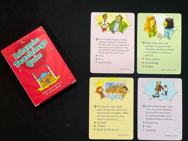 Islamic Themed Quiz Cards 100% Knowledge 100% Fun - NEW EDITION LAUNCH